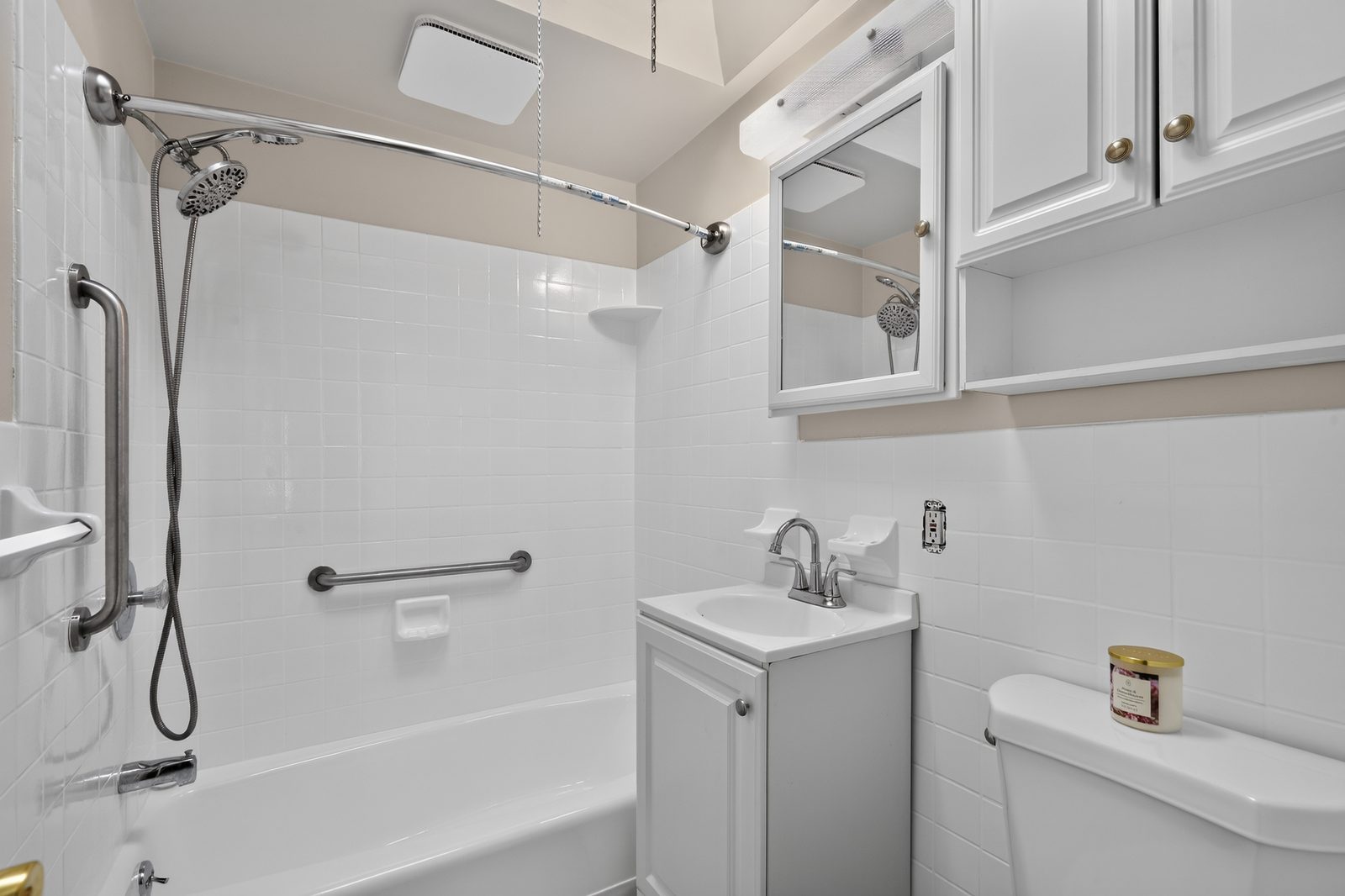 Bathroom with skylight